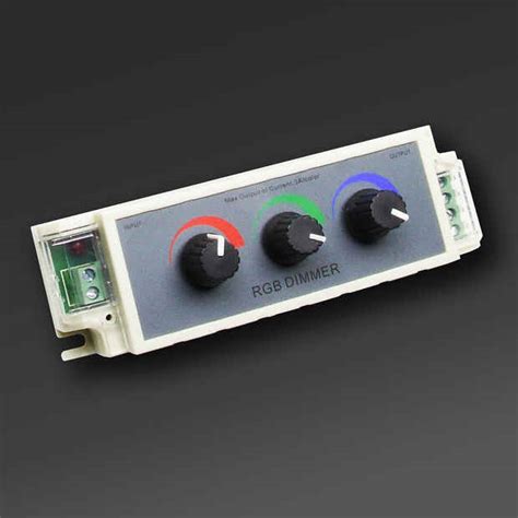 rgb 3 chanel dimmer|3 Channel PWM Dimmer/RGB Controller .